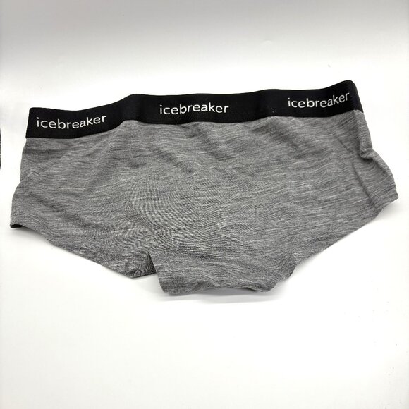ICEBREAKER Bodyfit MERINO Underwear Sprite Hot Pants Gritstone Heather - Picture 2 of 10